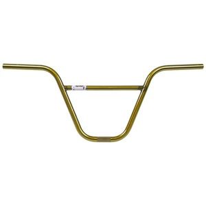 COPY - S&M BMX ELEVENZ BARS HANDLEBAR TRANS GOLD 4130 CHROMOLY 11" RISE